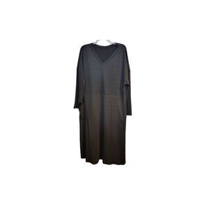 Women's Plus Size Black Dress  SC0615J